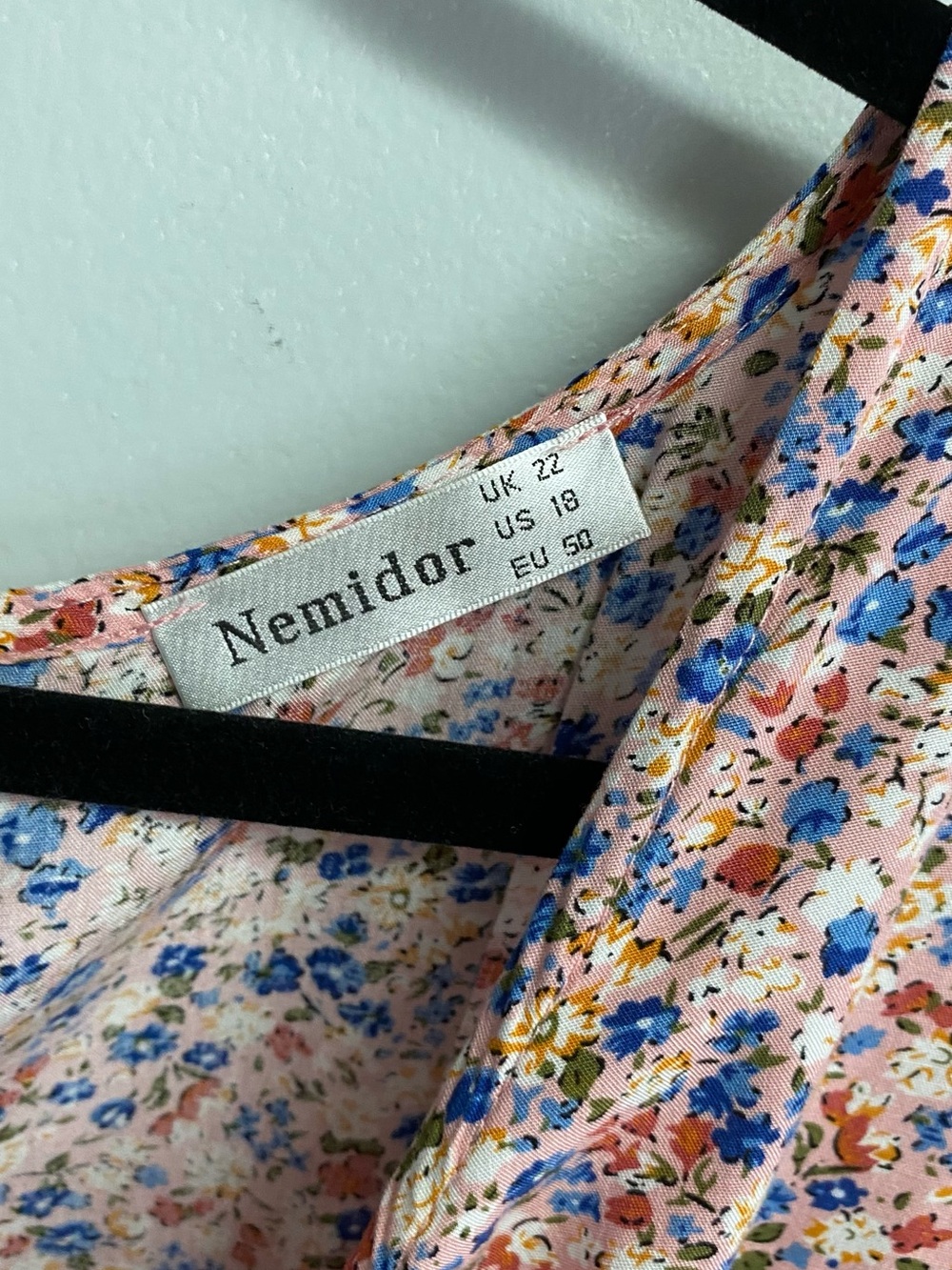 AMAZON (NEMIDOR) SUPER COMFY FLORAL PRINTED MAXI DRESS - SIZE 18 - Picture 11 of 12